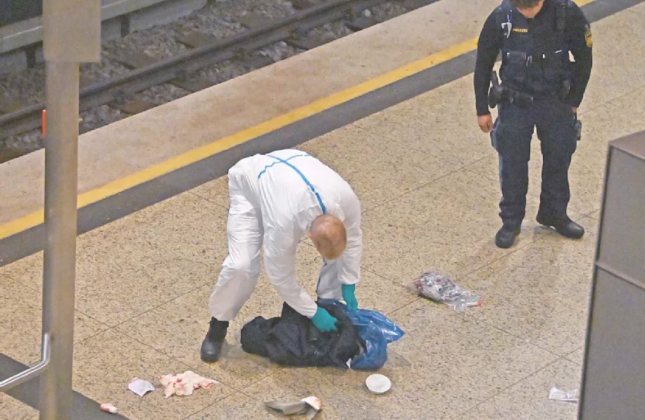 München: Mann greift Frau mit Messer an U-Bahnhof an