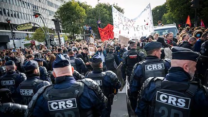 Proteste in Frankreich und Italien: Grosse Sicherheitsvorkehrungen